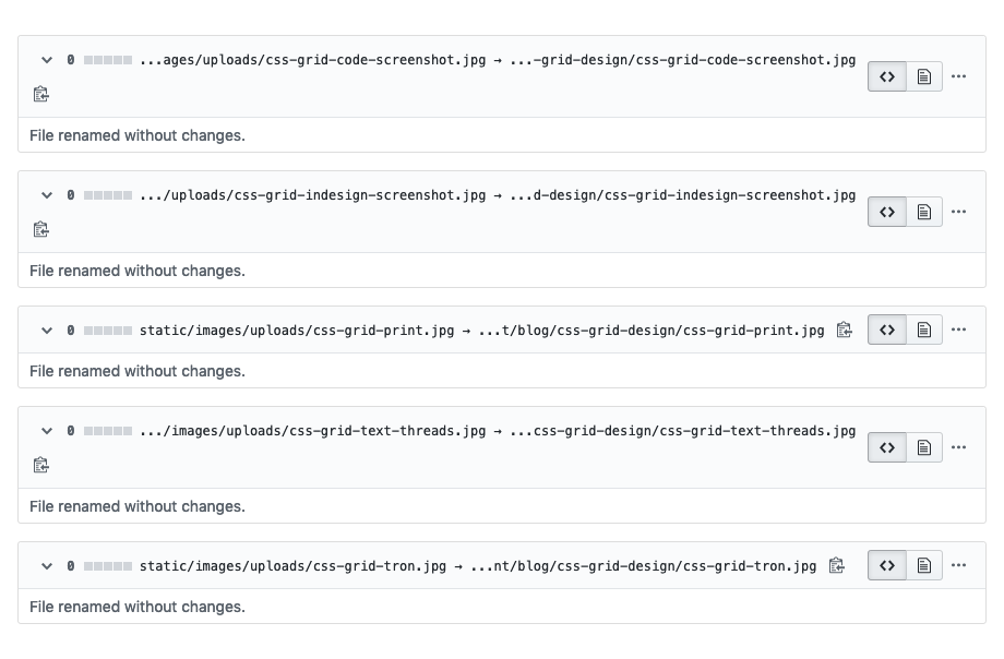 GitHub successfully moving location of unchanged LFS files